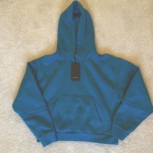 Brand new Oner Active cropped teal hoodie